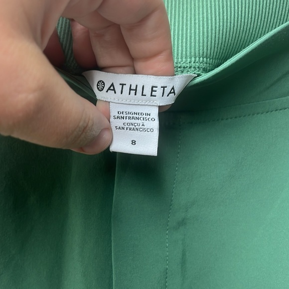 Athleta Green Brooklyn Ankle Pant- 8 - Picture 4 of 5